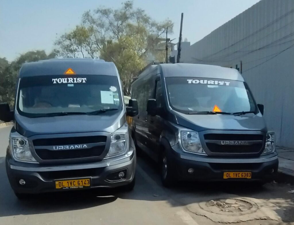 16-Seater-Urbania-on-Rent-in-Rohini-Delhi-NCR-Full-Modified-Maharaja-Seat-Luxury-Travel-Experience